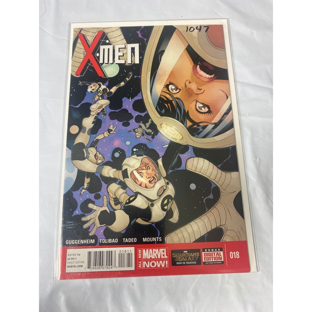 Marvel Comics X-Men #18 Vol 4 Guggenheim Tolibao Dodson Cover 2014 Marvel Now